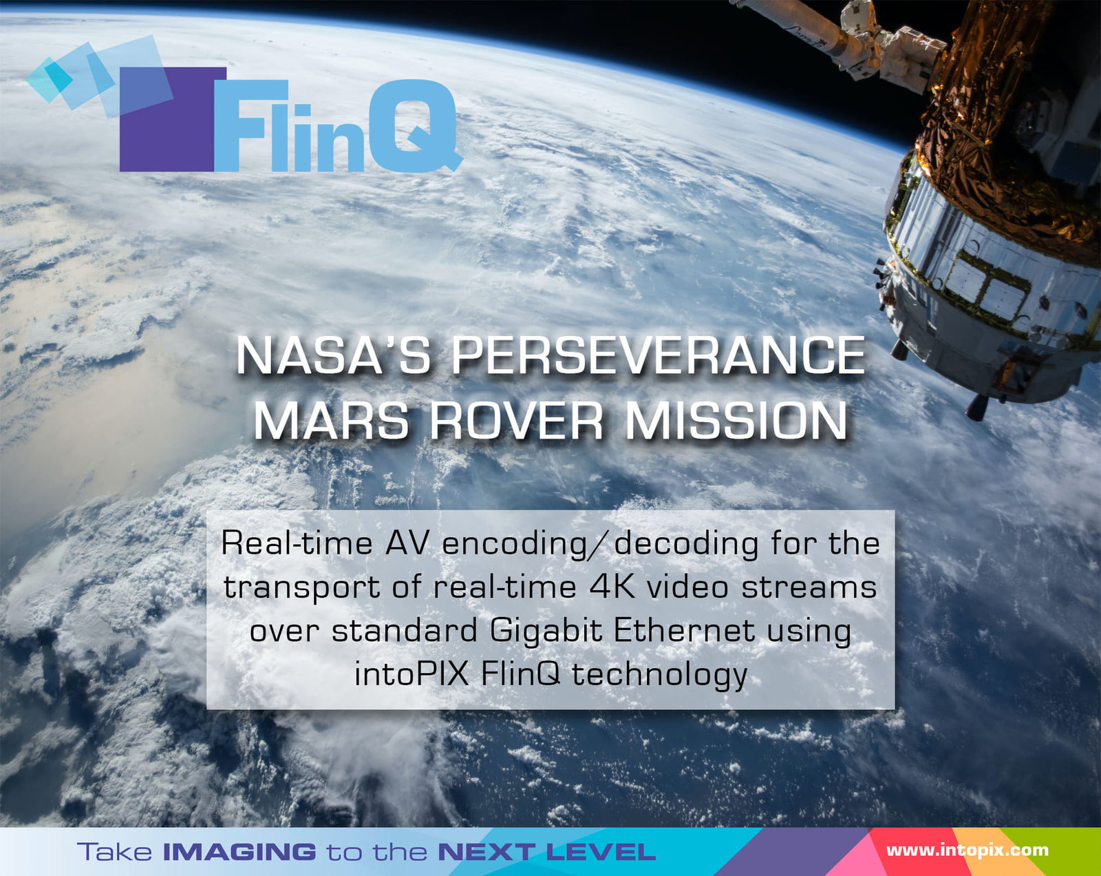 intoPIX FlinQ technology embedded in Crestron DM NVX at the service of NASA 